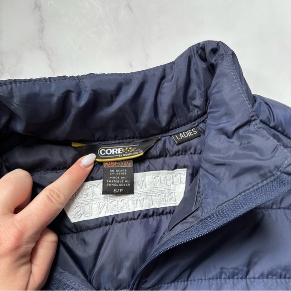 NWT Core365 by North End Women’s US S Classic Navy Packable Puffer Jacket - Picture 3 of 16